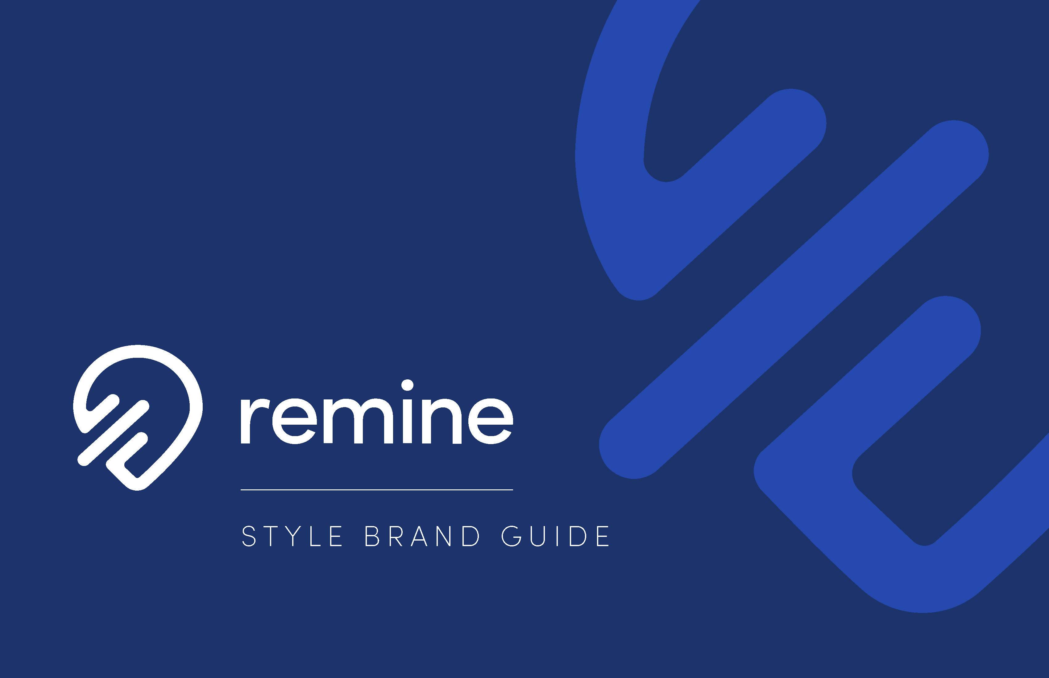 Remine Brand Guide Cover